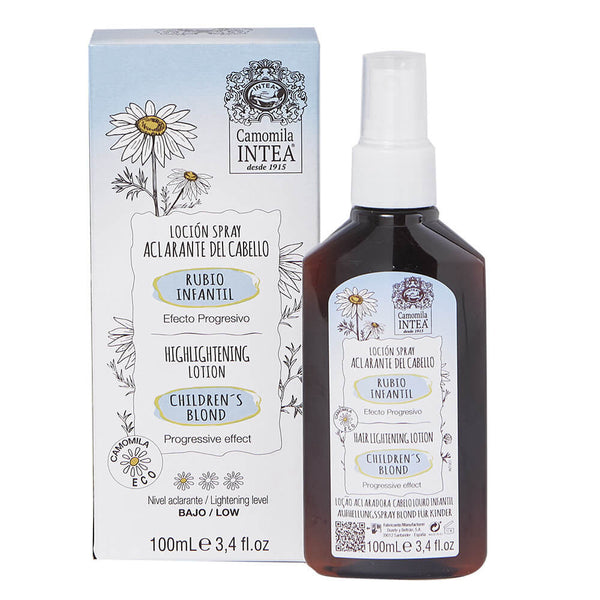 Light brown and dark blonde hair treatment CHILDREN or delicate adults